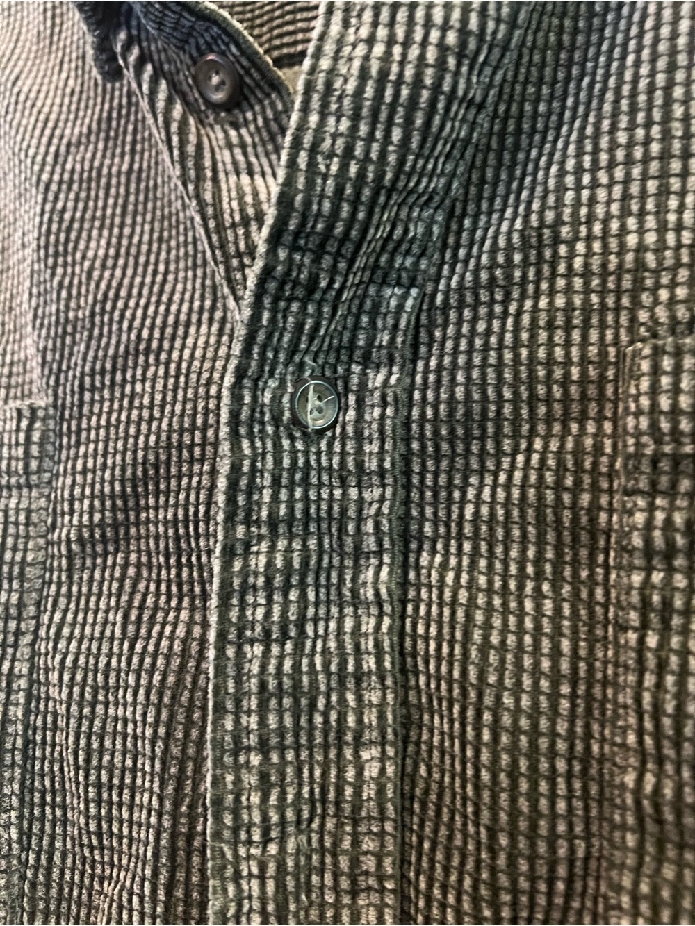 Cabelas Men's Olive Green Corduroy Shirt Jacket - Picture 2 of 5